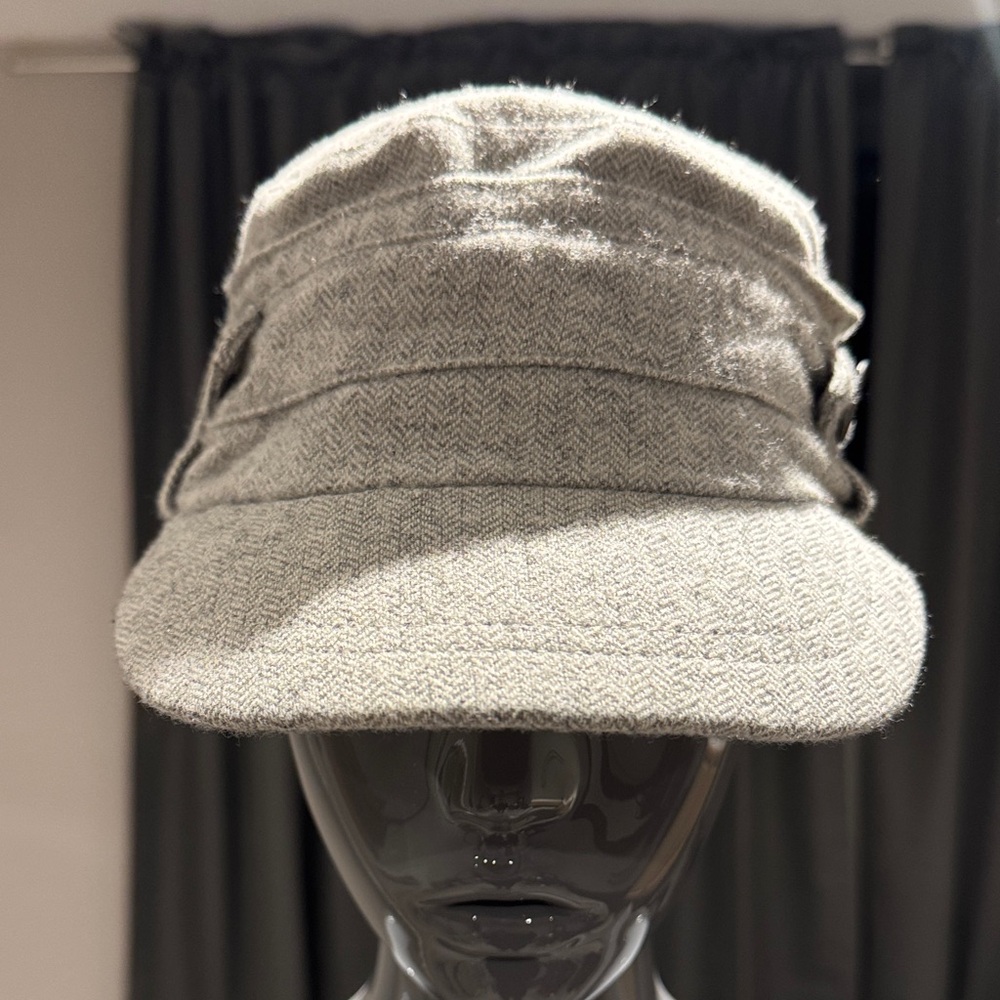 Roxy Gray Wool Blend Cap